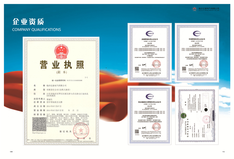 質量管理體系認證證書